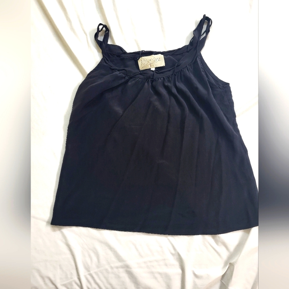 Rory Becca Black Silk Cami